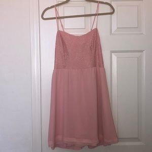 Pink Babydoll Dress